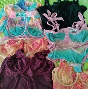 Torrid 8 piece size 2 lingerie lot